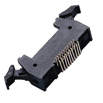 1.27*2.54mm Ejector header  90° SMT Dual Row
